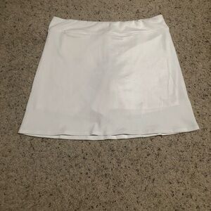 Adidas White Mini Skirt